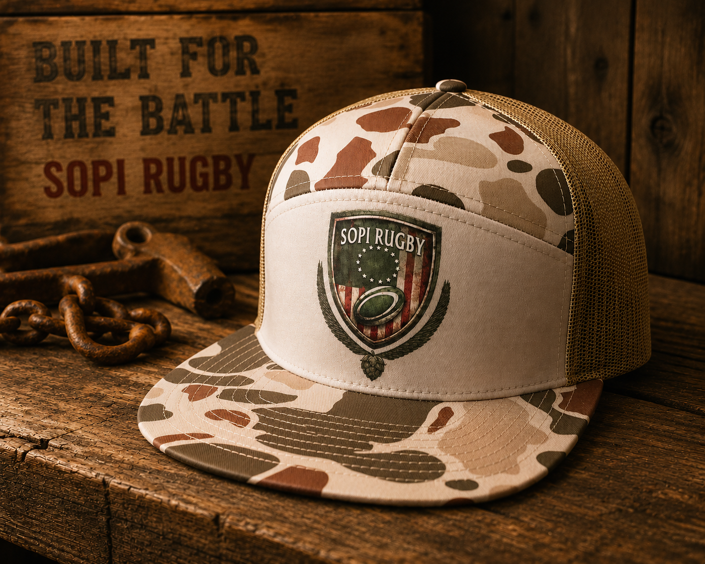 Duck Duck Ruck Camo Snapback