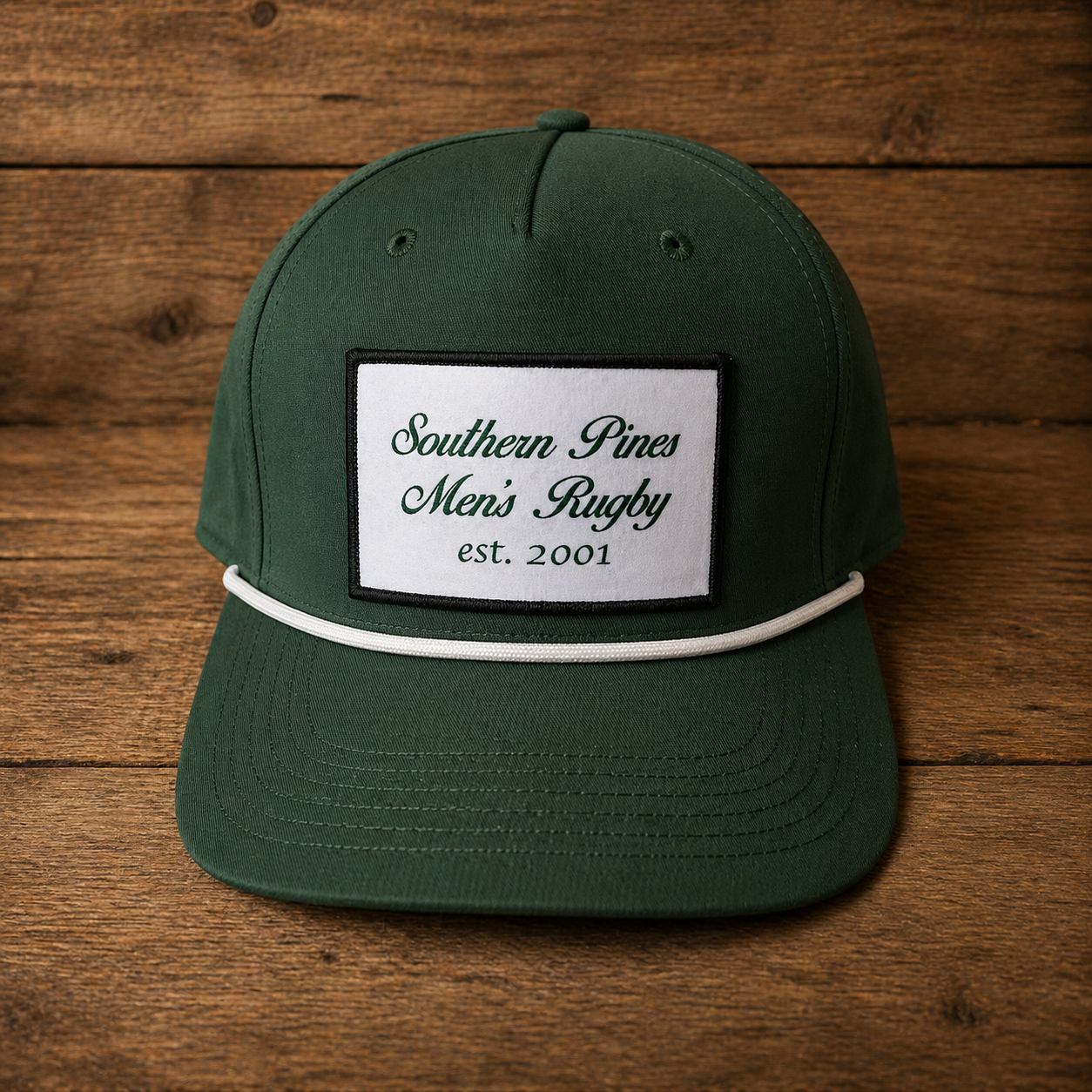 Signature Series SOPI Snapback: Green & White Standard