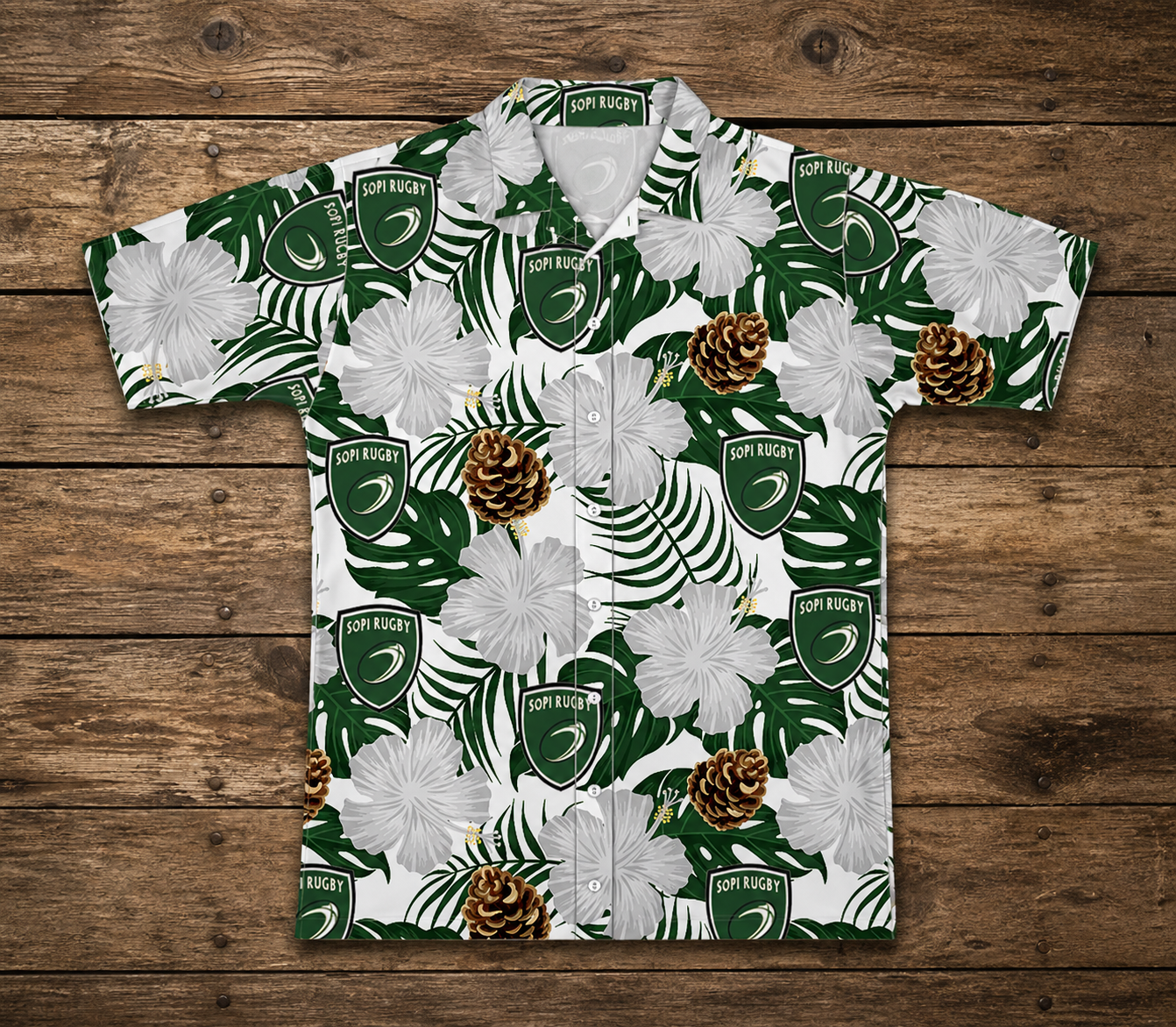 The SOPI Social: Southern Pines Rugby Hawaiian Shirt